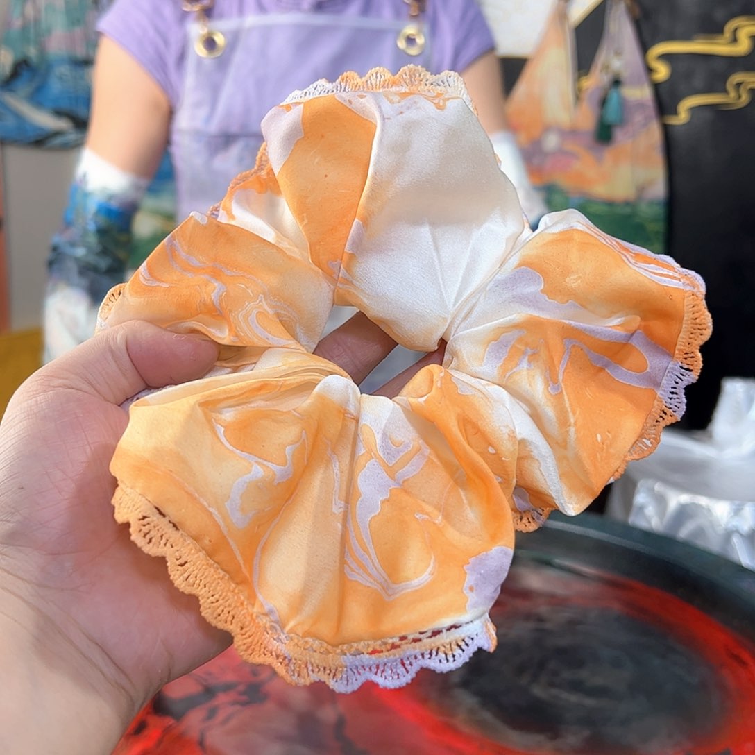 059蕾丝发圈手作饰品