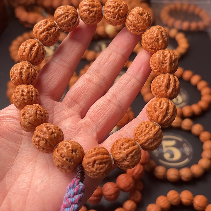 文玩核桃手串勾*野生