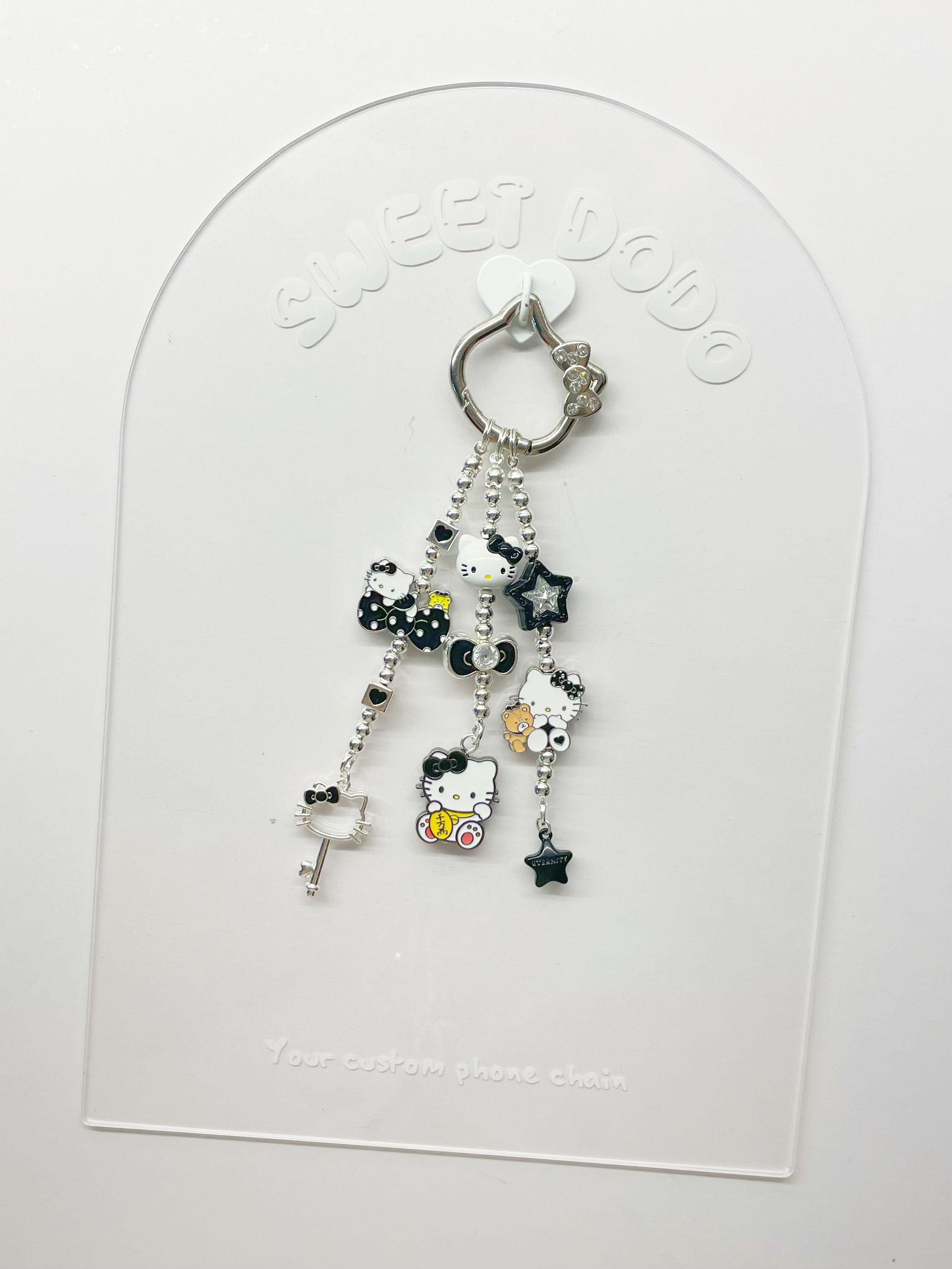 老板姐姐原创手机链钥匙链包包挂件可爱挂绳diy创意少女心卡通ins