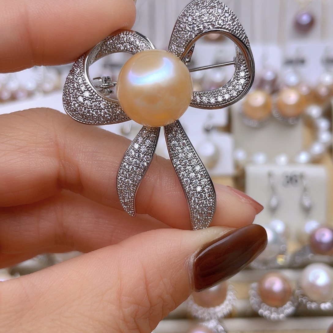 淡水珍珠胸饰未镶嵌