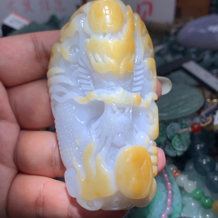 翡翠项链未镶嵌保真天然A货翡翠