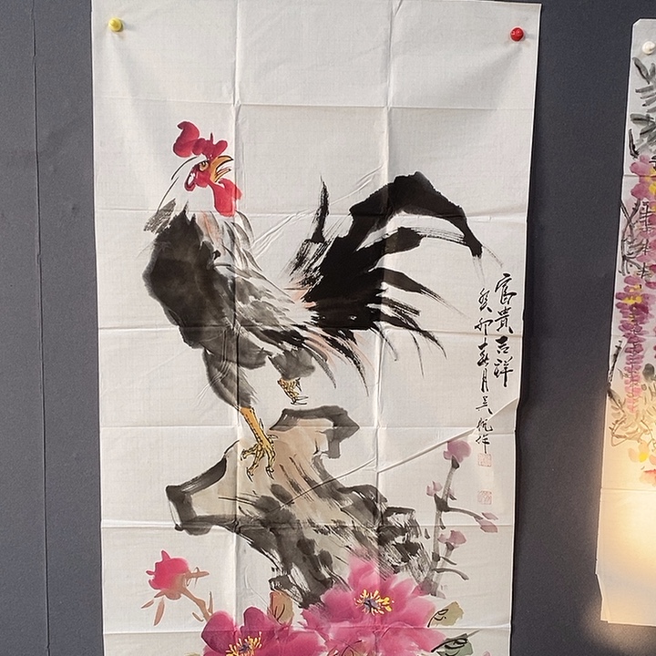 南***李国画吴帆70/140手绘画芯