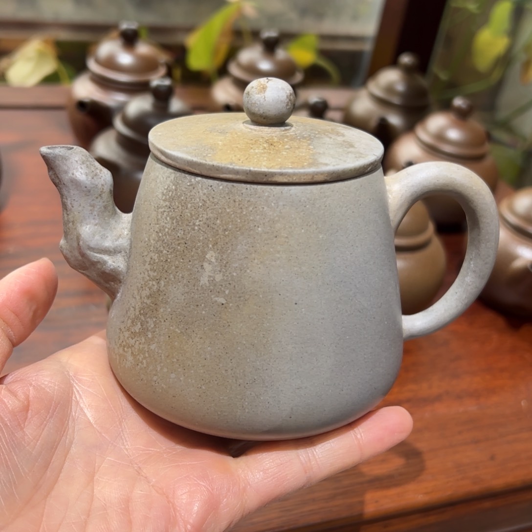 贵台龙窑柴烧茶壶A121