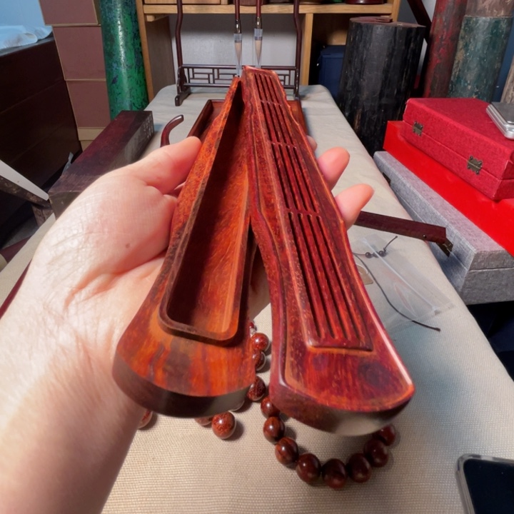 紫檀木类端景台檀香紫檀