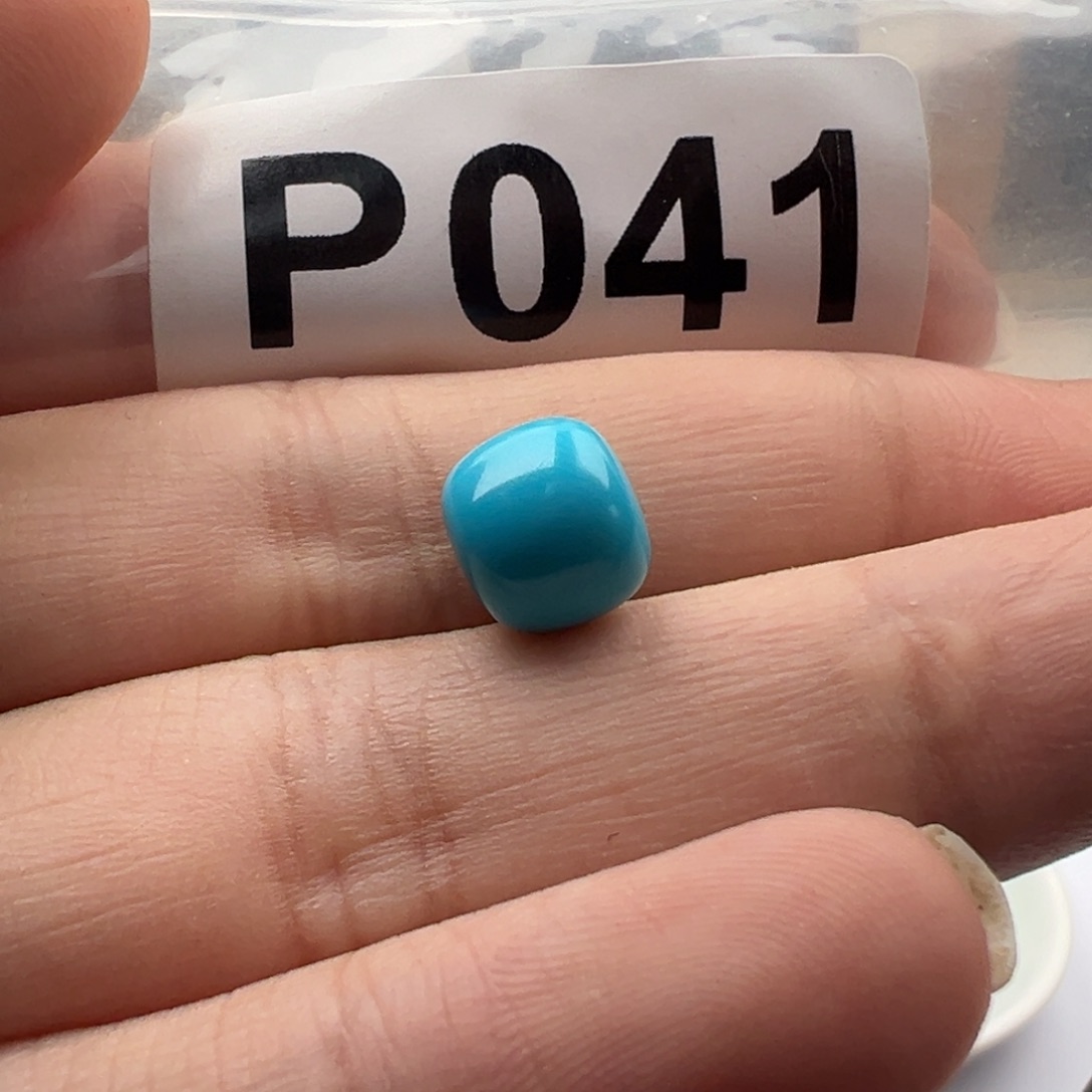 绿松石未镶嵌珠宝奇石卡8.7天空蓝老型