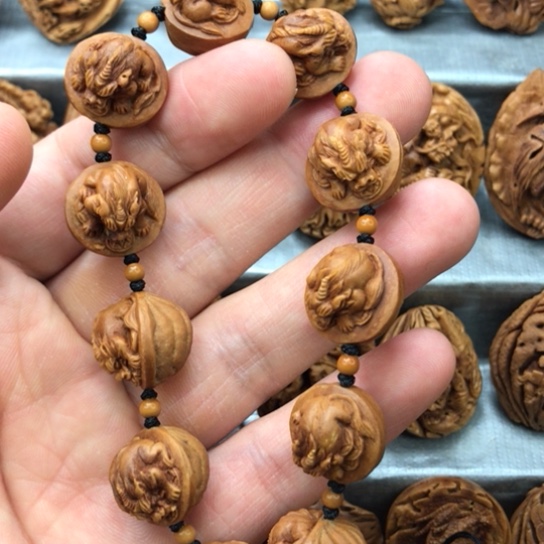 桃核手串桃核材质