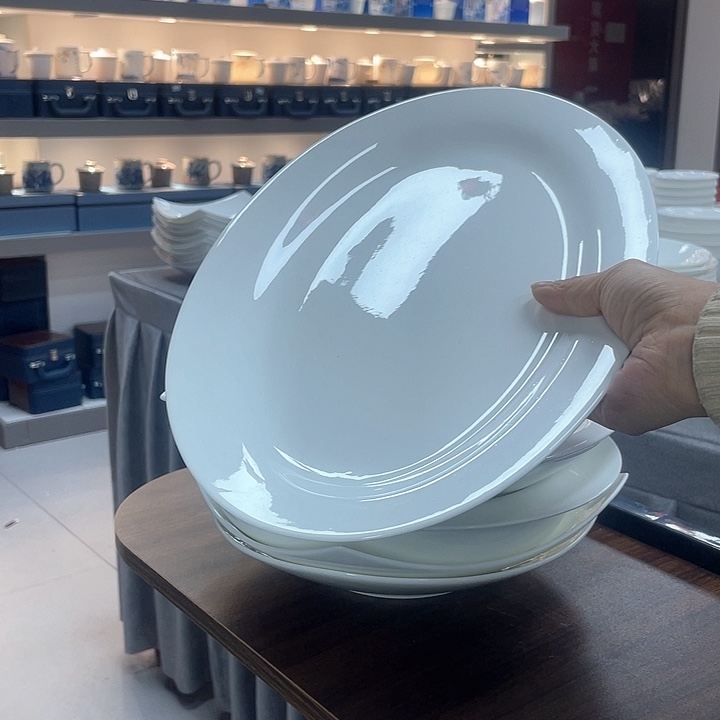 45%以上骨粉骨瓷菊花盘换椭圆鱼盘差价