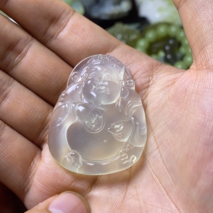 岫玉岫玉颈饰未镶嵌