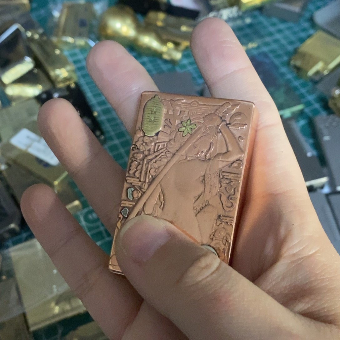 战壕黄铜打火机福利