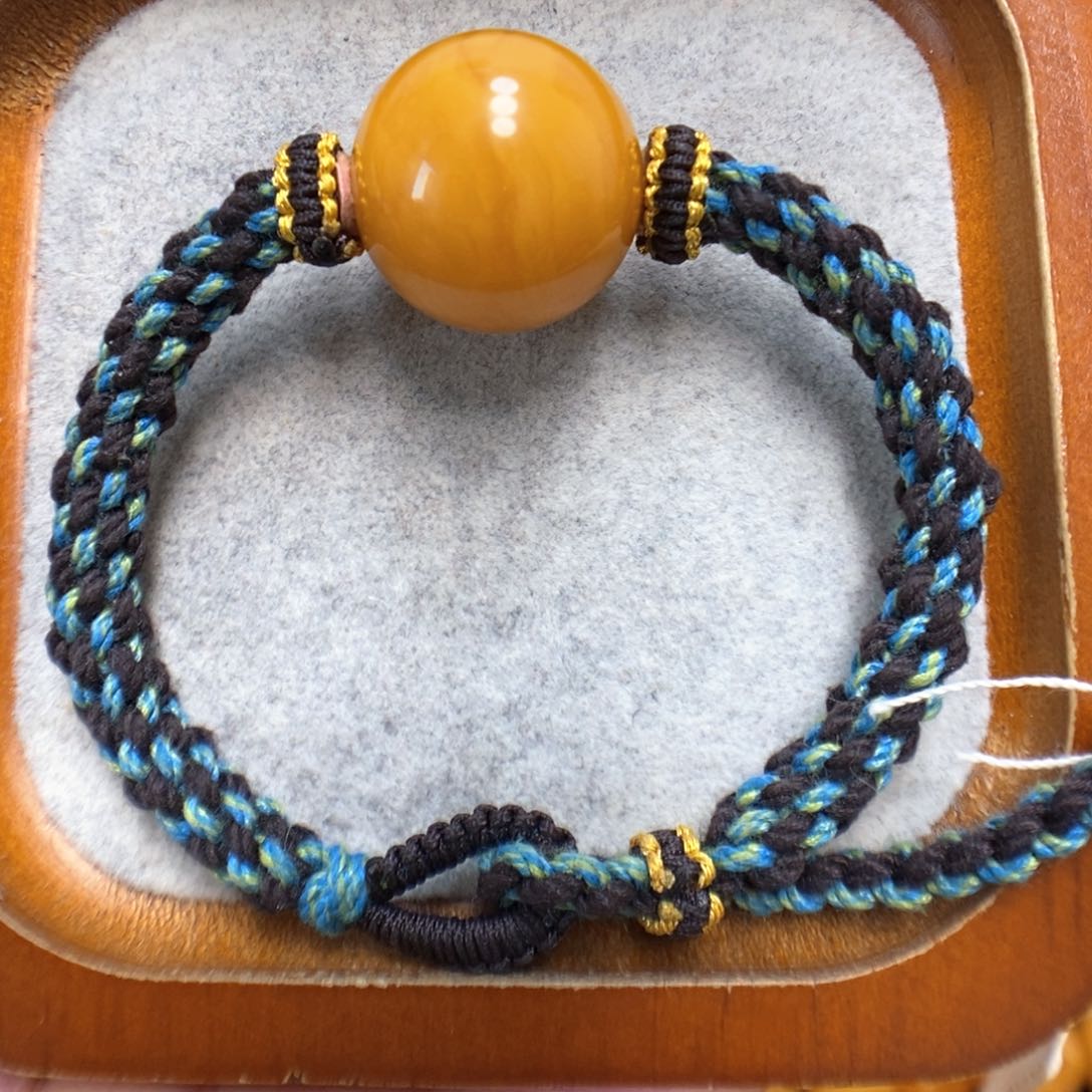 蜜蜡手绳未镶嵌蜜蜡