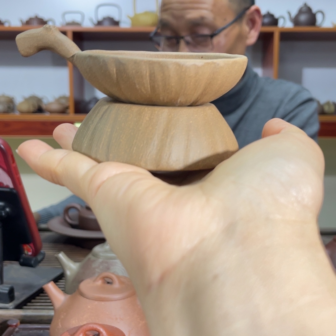 黄***兔茶壶紫砂黄段茶漏浮力