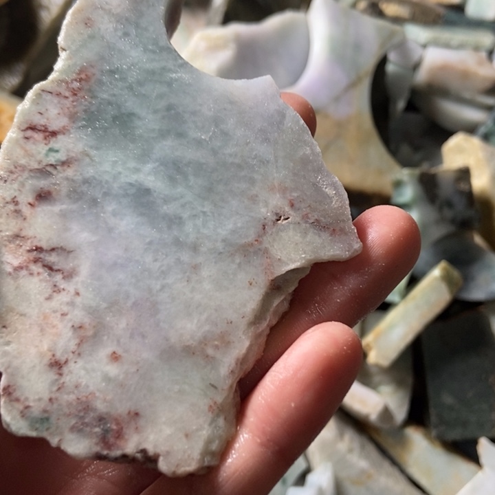 翡翠颈饰未镶嵌天然翡翠