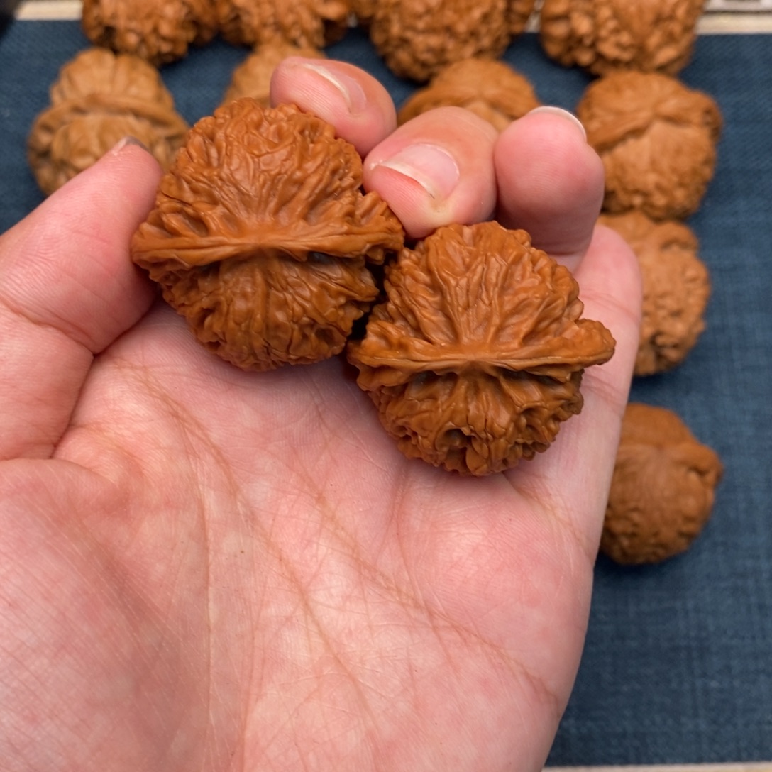 独***海文玩核桃吊坠37全品苹果