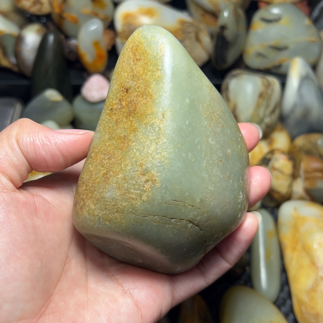 和田玉（青玉）14未镶嵌