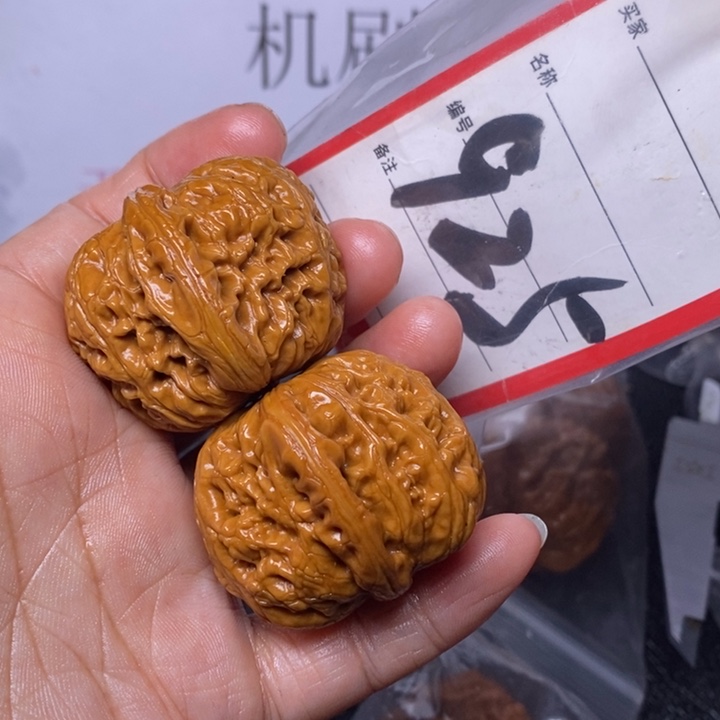 文玩核桃把件925，39元宝色差