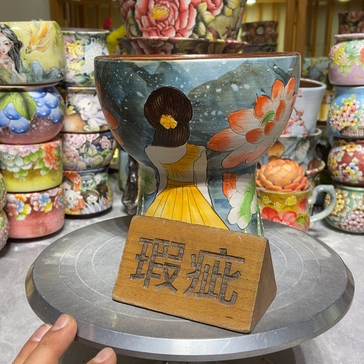 景德镇艺术手绘作品