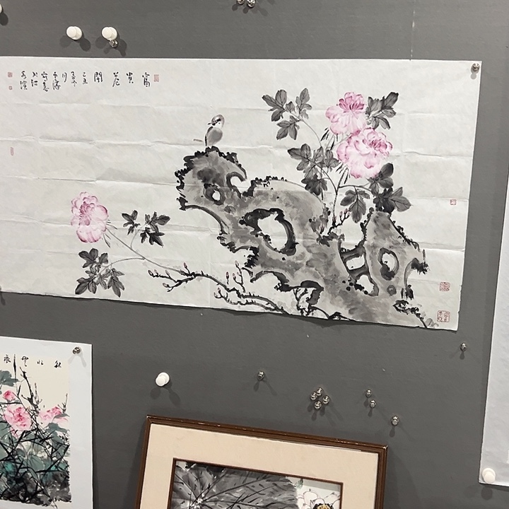 舍***～国画李云涛老师花鸟画作品