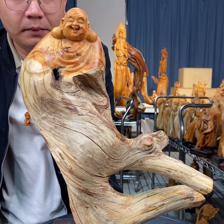 柏木（崖柏）随型摆件