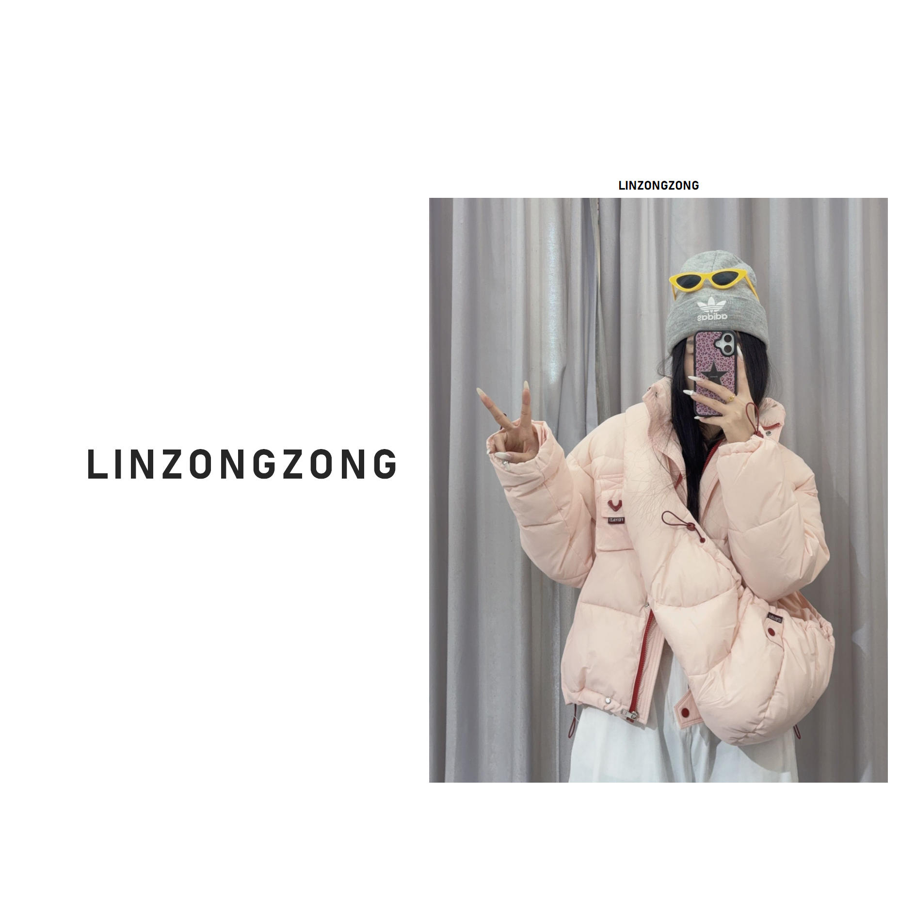 短款棉服女2025年新款糖果色韩版面包棉服小个子宽松加厚外套