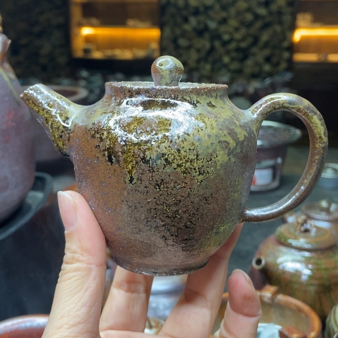 紫砂柴烧紫砂茶具