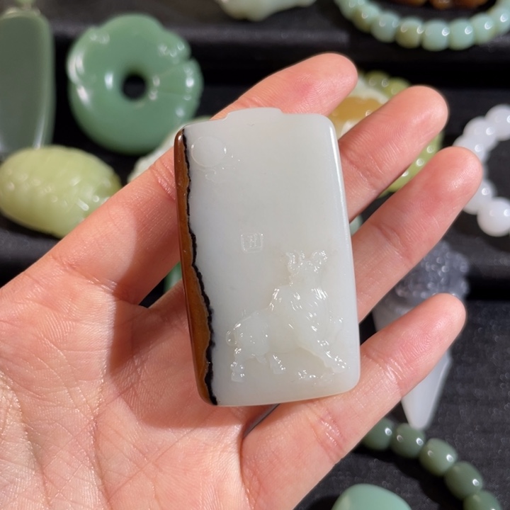 和田玉戒指未镶嵌