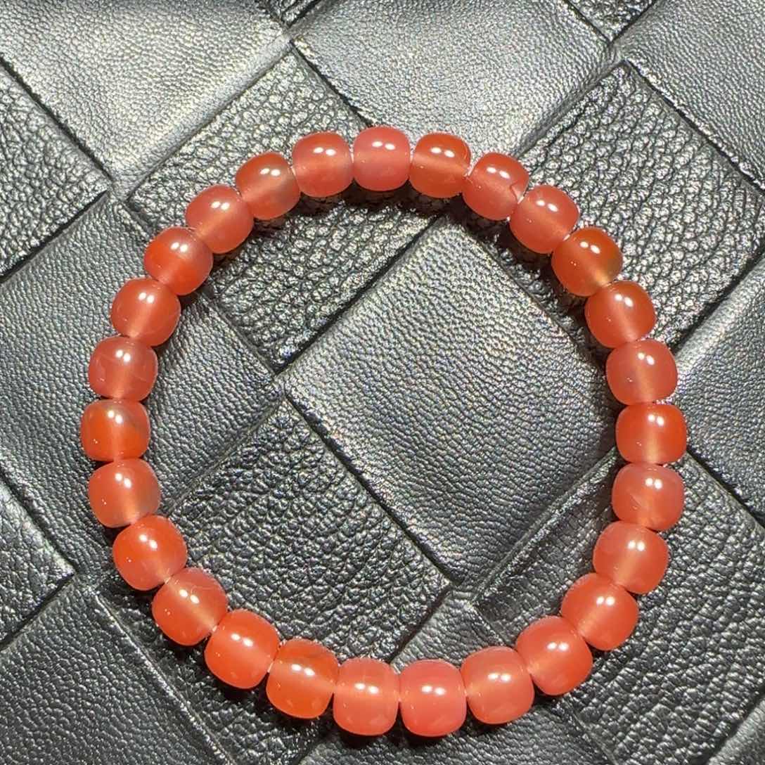 南红玛瑙未镶嵌手串7mm➕