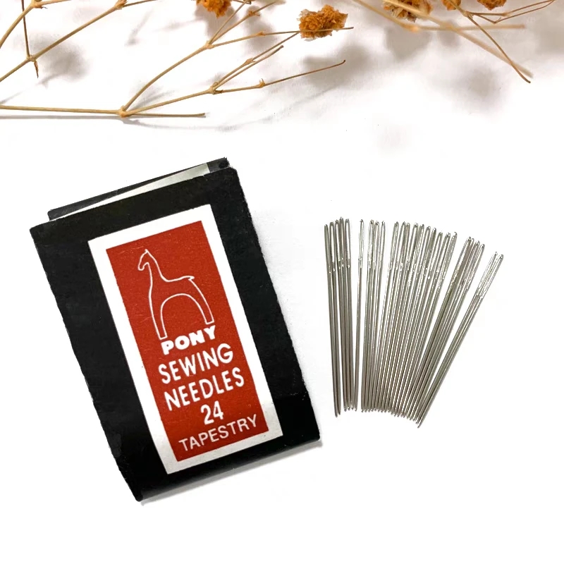 DMC十字绣不锈钢家用手工刺绣-订制马牌针绣花十字绣针