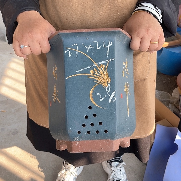 紫砂花盆紫砂的味道