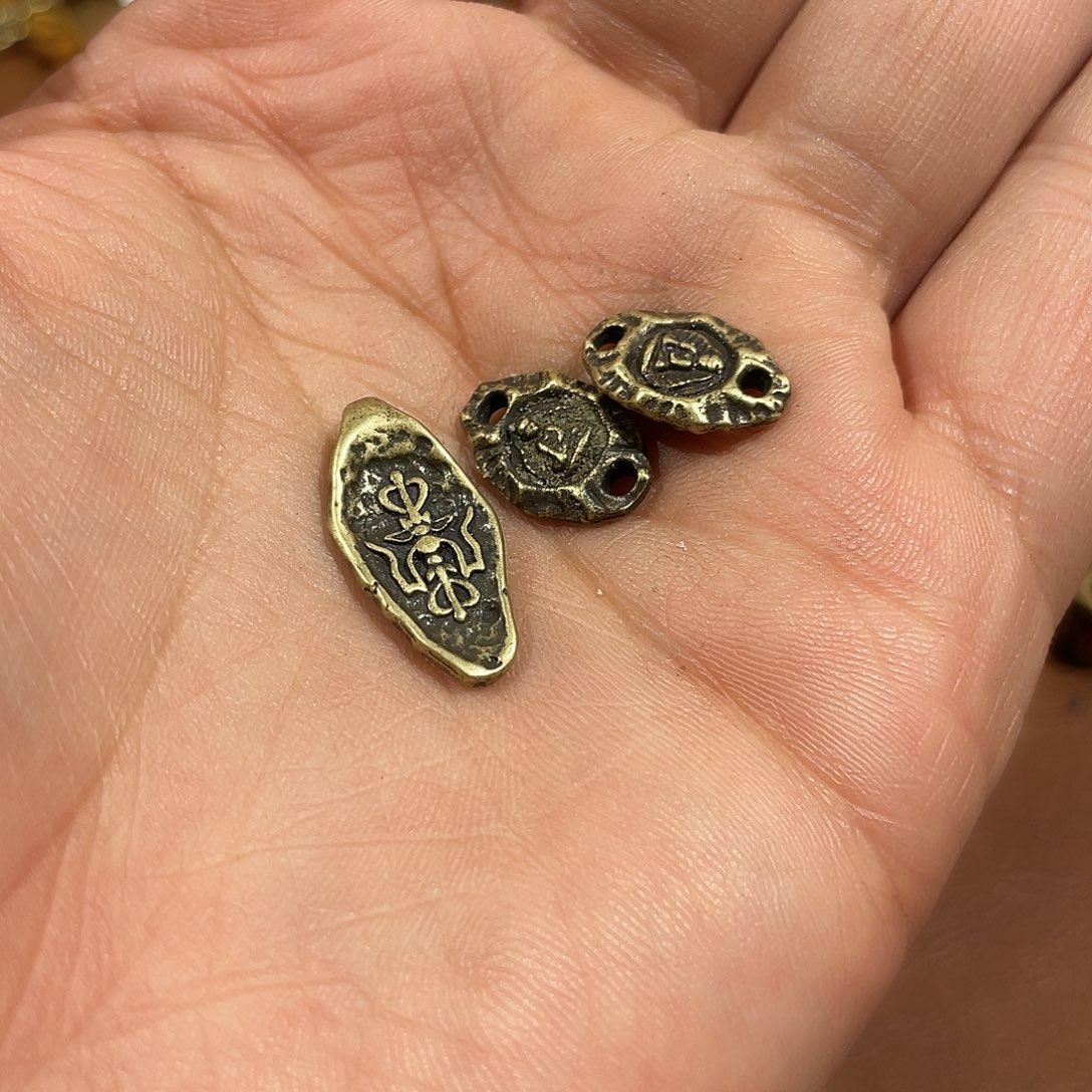 藏式文玩利马铜配件
