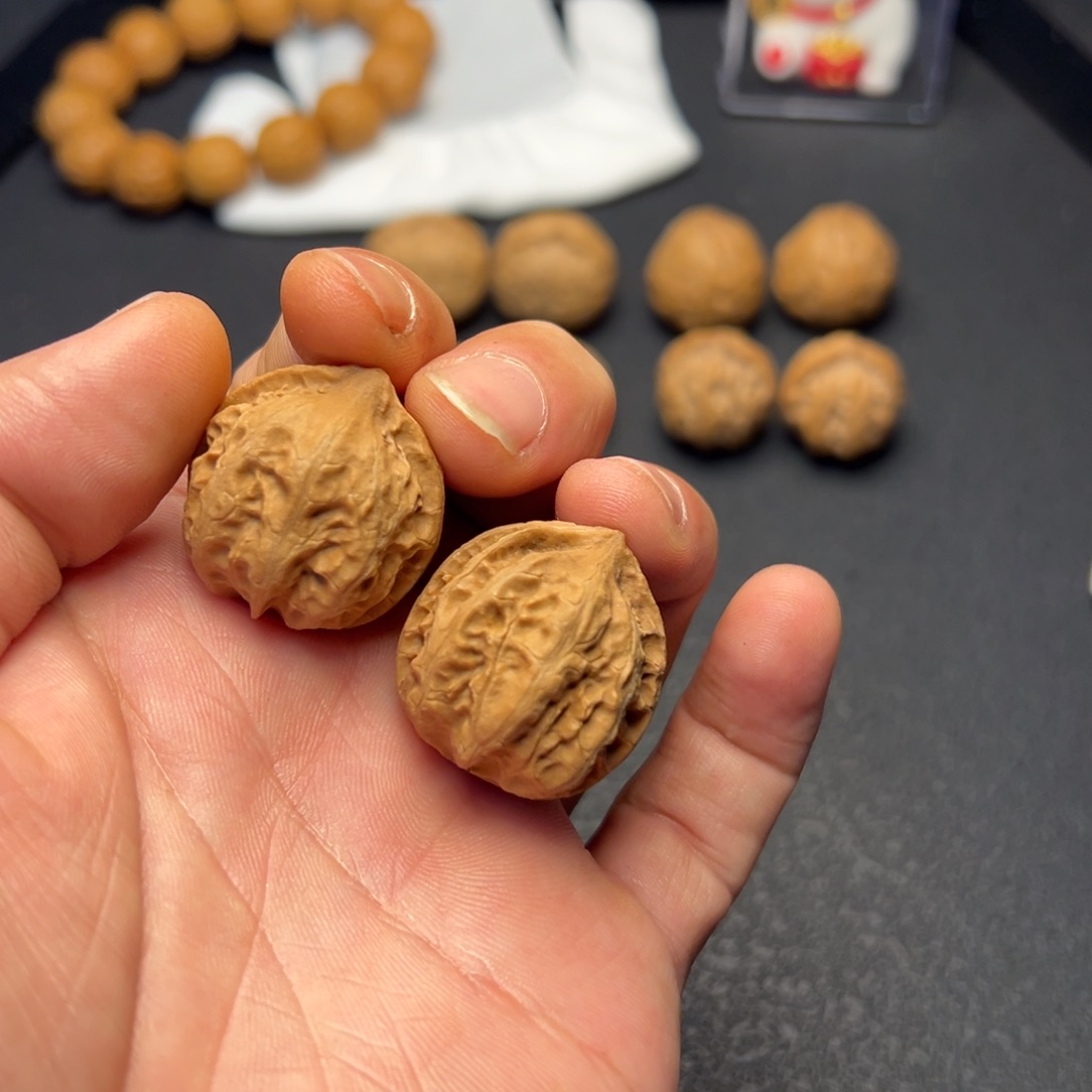 ❥***°把件文玩核桃小八棱