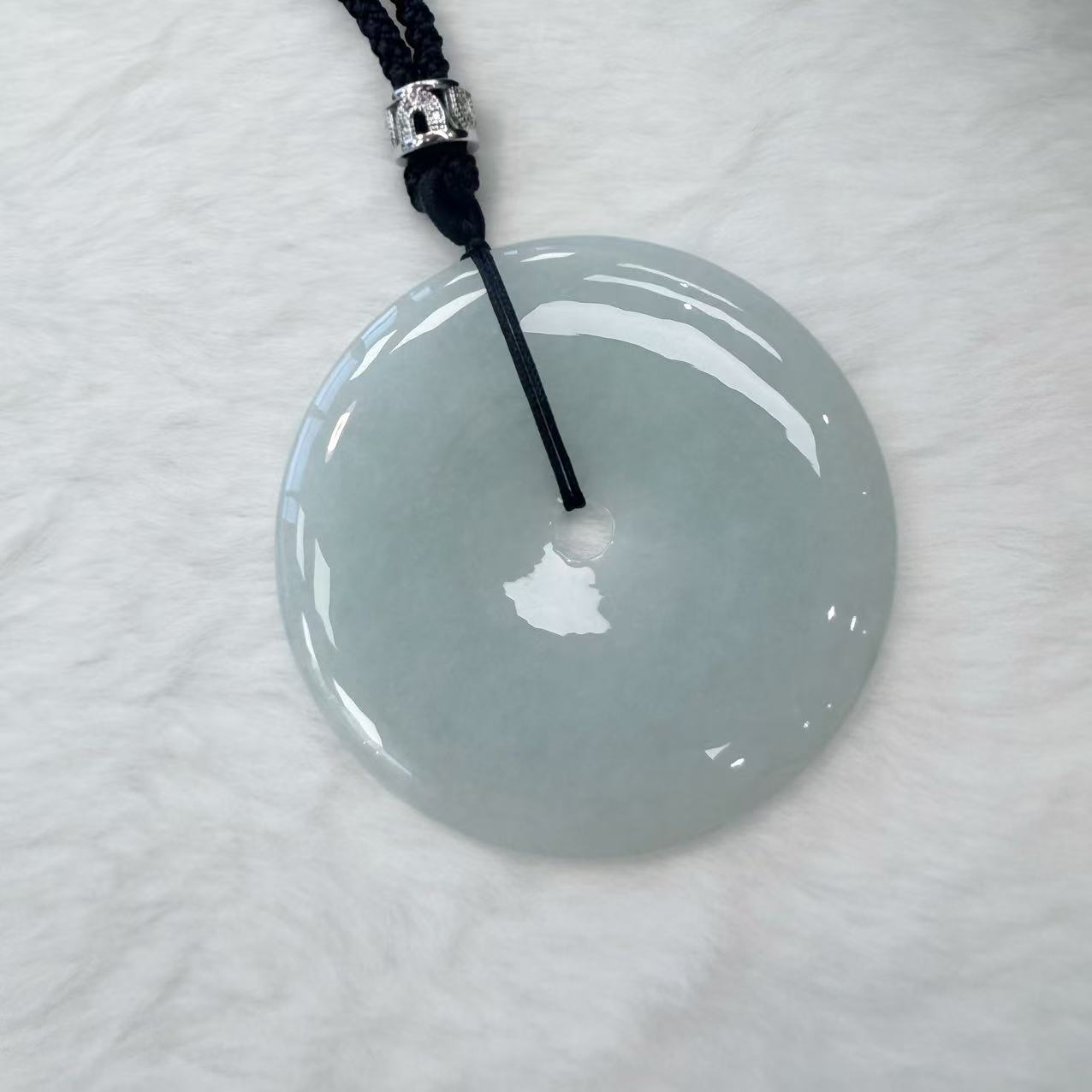 【杰缘珠宝】 A货翡翠冰平安扣吊坠 多样性一件