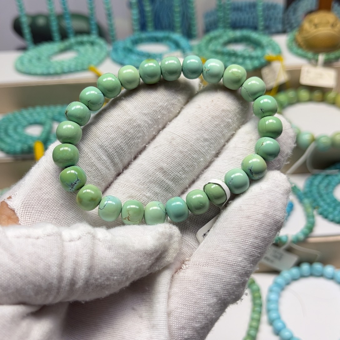 绿松石未镶嵌手链