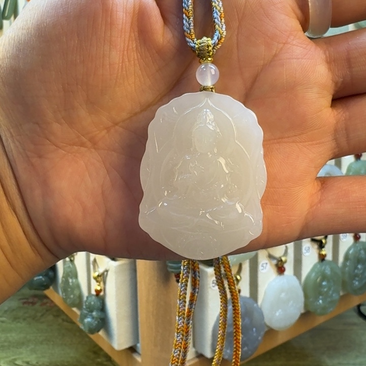 梦***涵和田玉未镶嵌颈饰