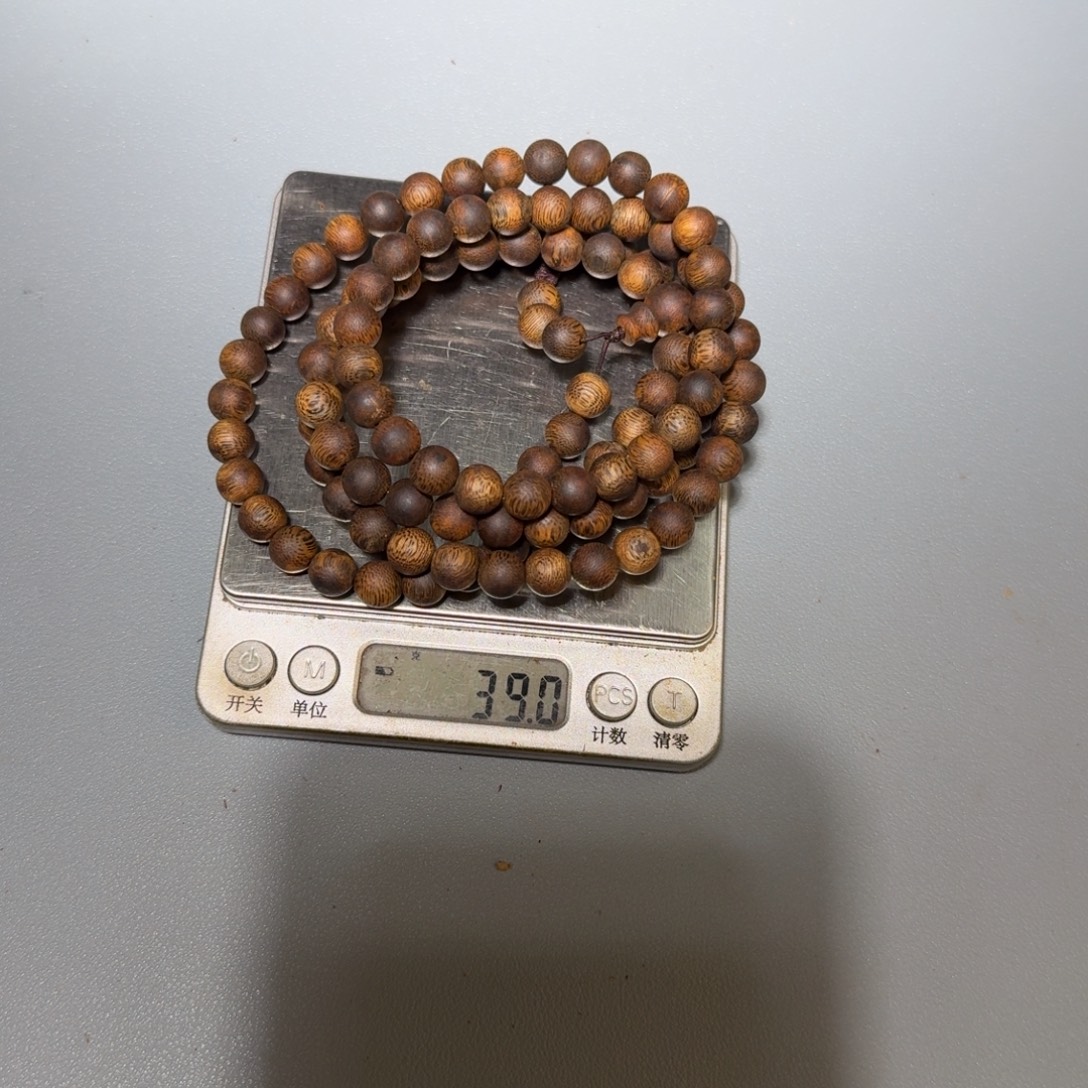 线香白奇淳化老料9mm多圈39克