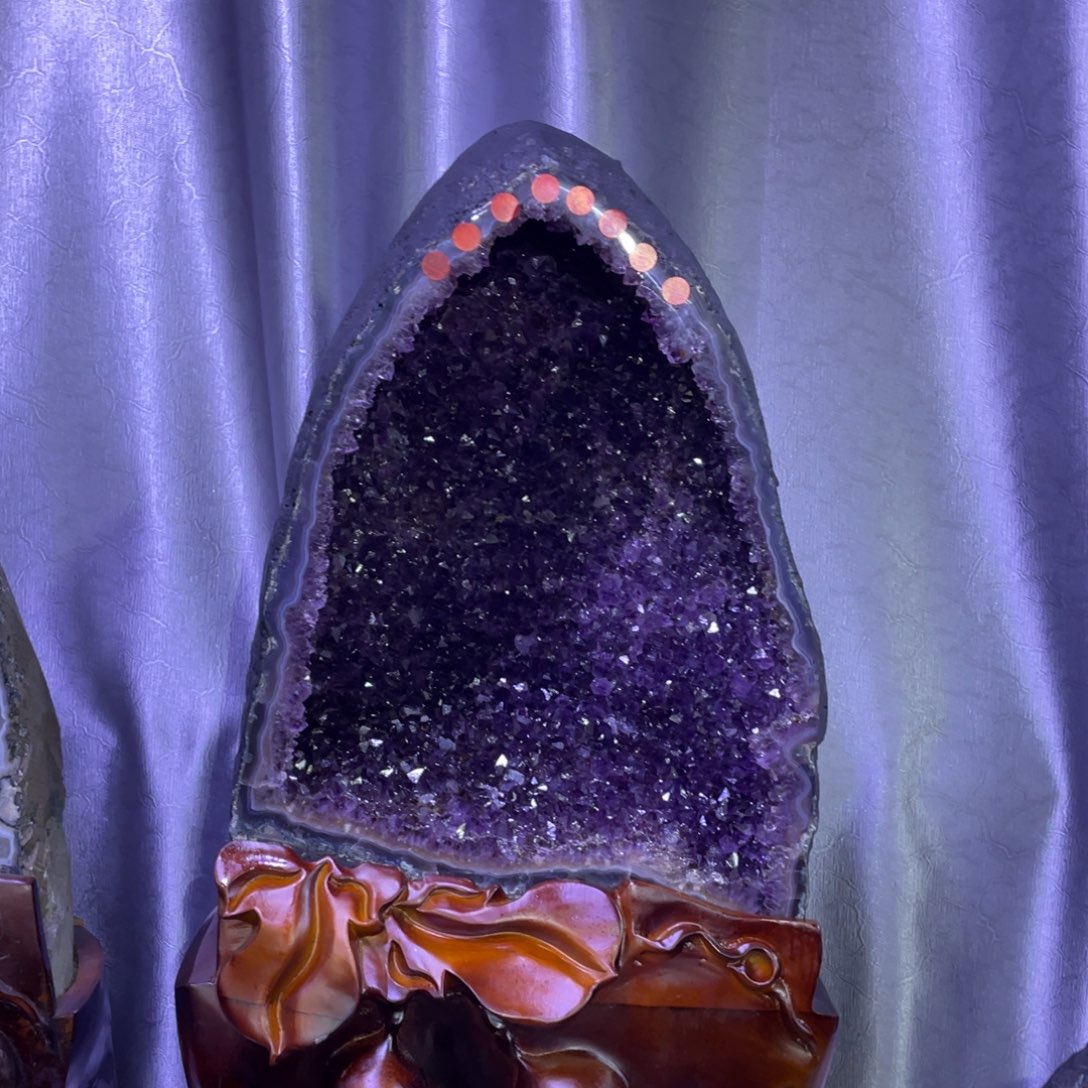 未镶嵌大型摆件（非配饰）紫晶