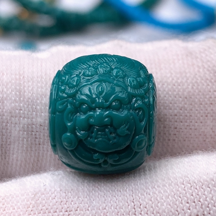 绿松石车挂未镶嵌