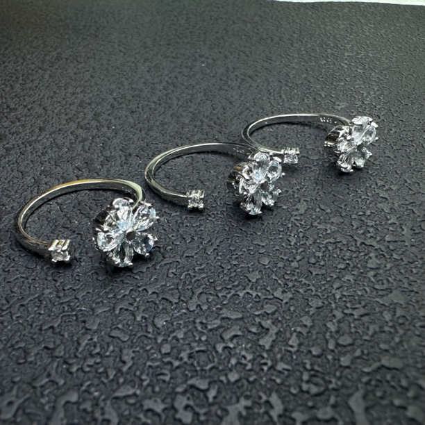 【小宝晶选】天然海蓝宝戒指 多样性发一件 1046XBQQ