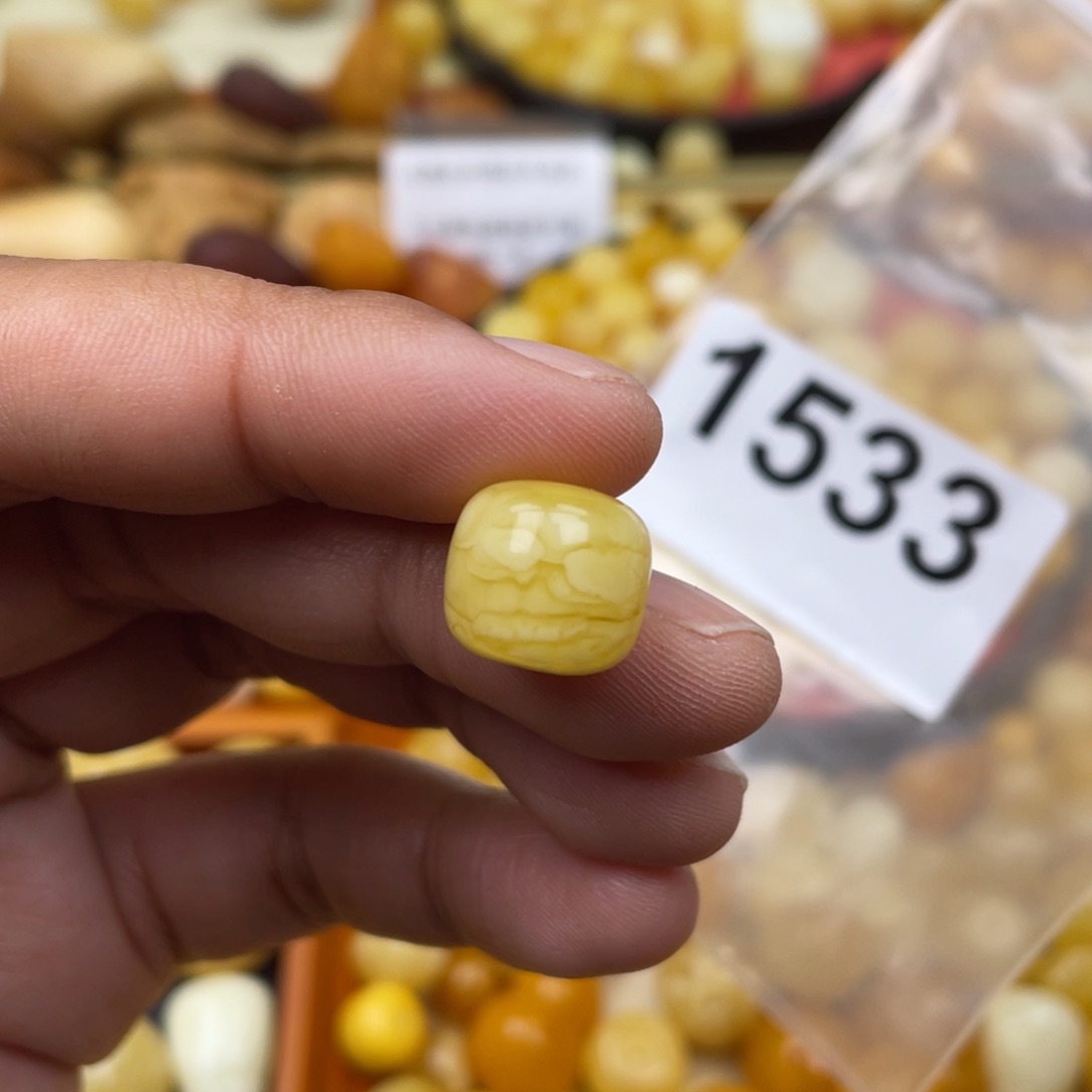 琥珀珠宝奇石未镶嵌12.8 虎皮千层雪