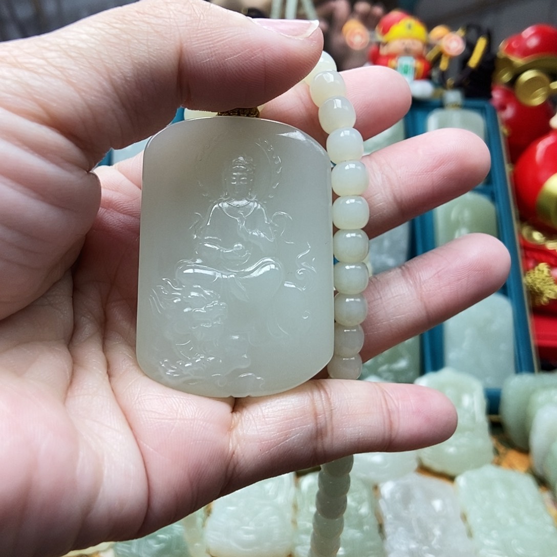 和田玉颈饰未镶嵌o**k