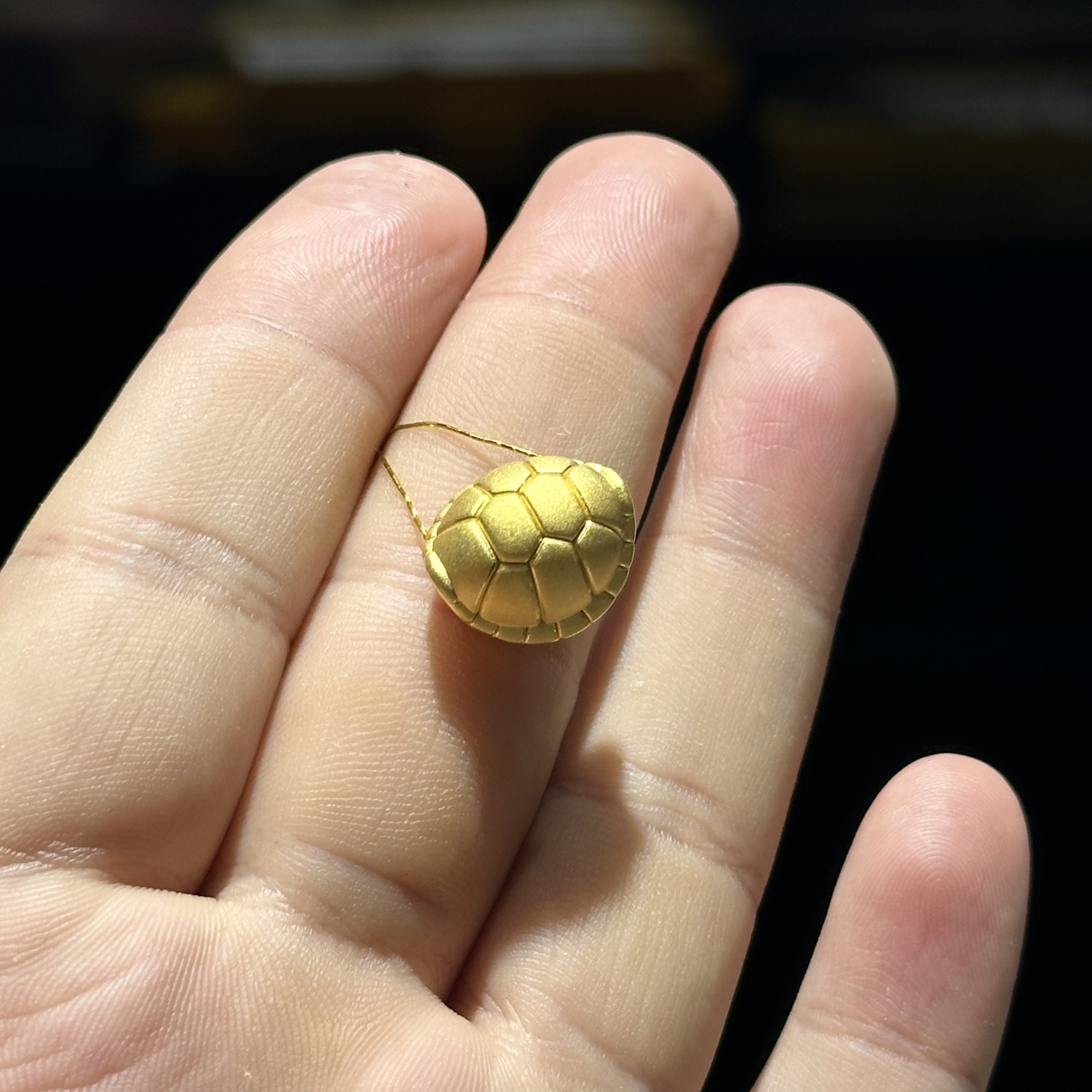 足金999 精品 卡13 富甲通孔 1.951