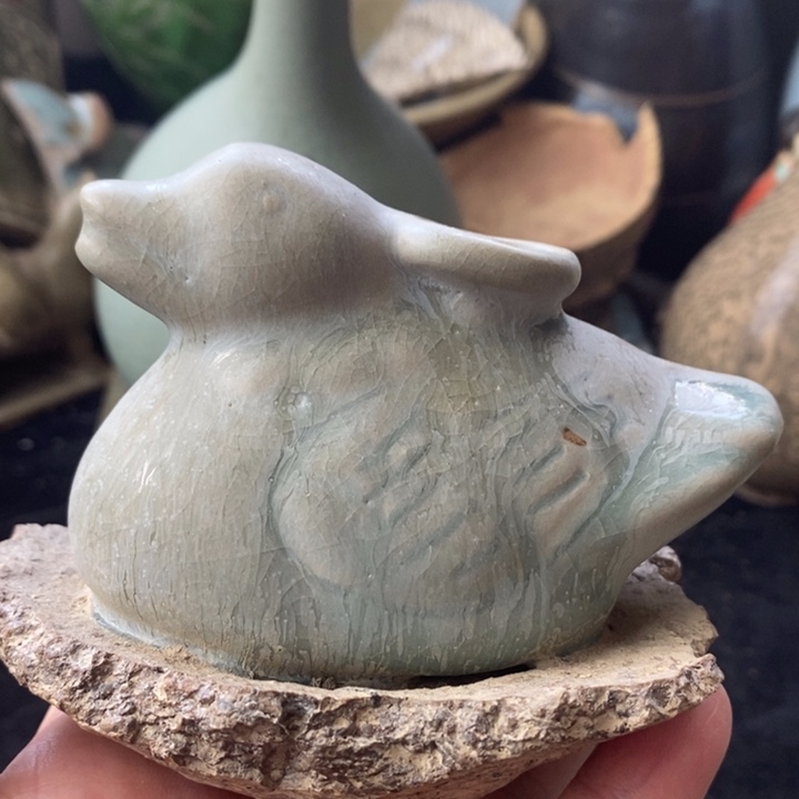 炉宝丰清凉寺汝窑残器