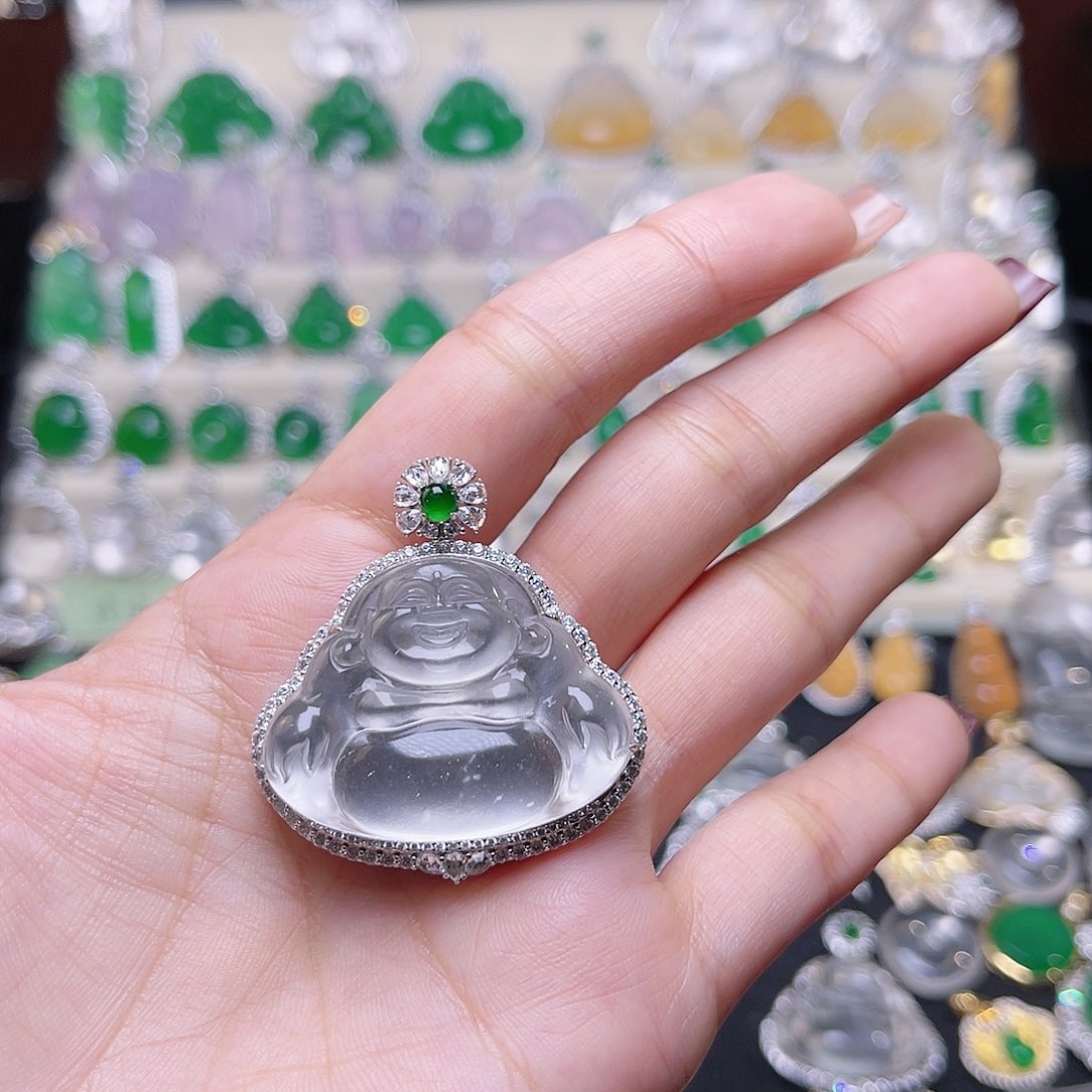石英质玉颈饰银S925镶嵌华*w