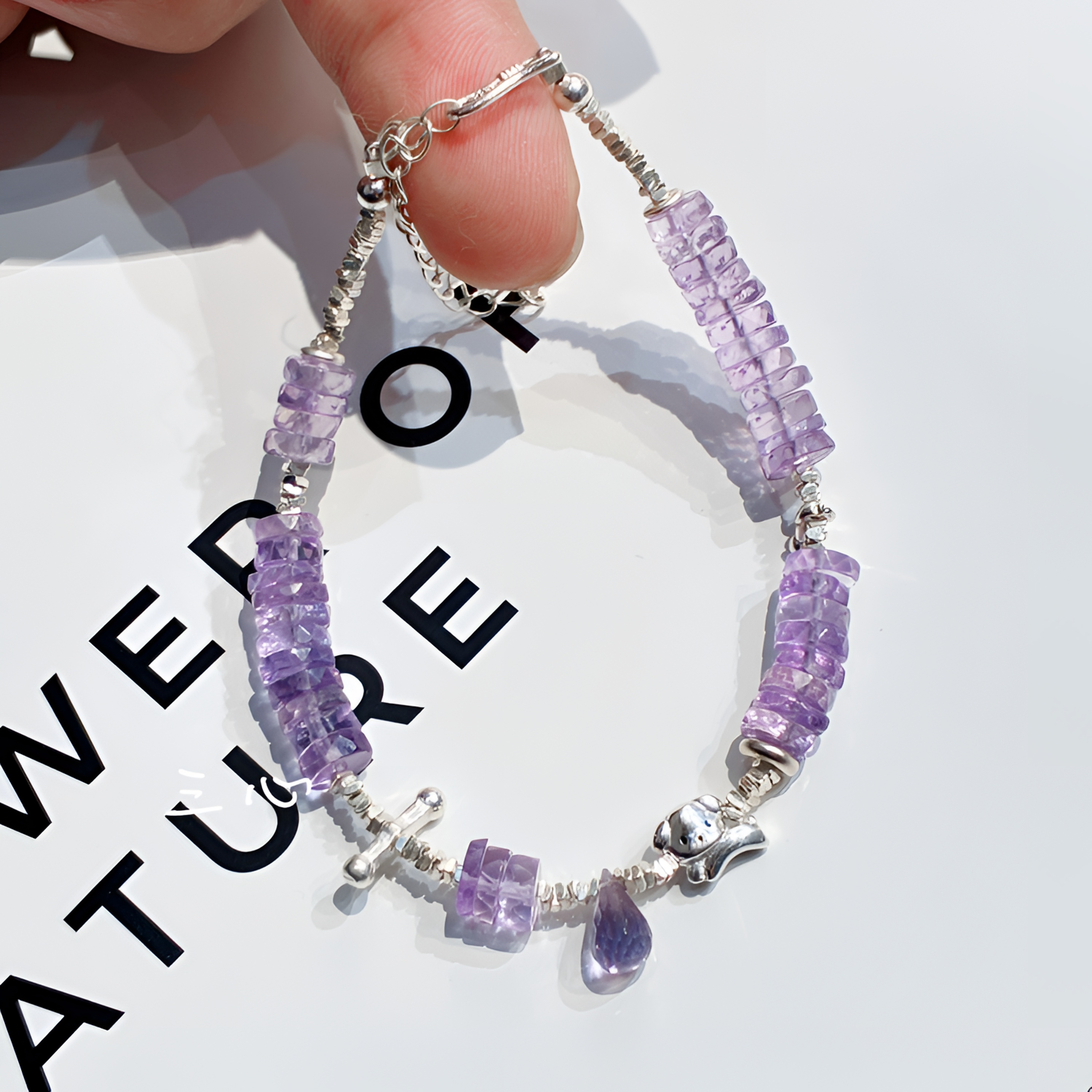 925银手链 925【紫罗兰小狗】银手链