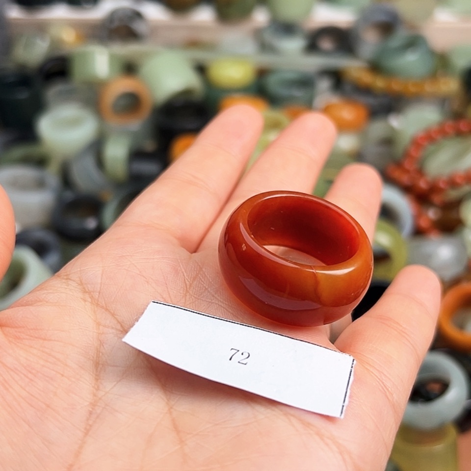 【闪购商品】合金蛇纹石玉戒指嘉****)
