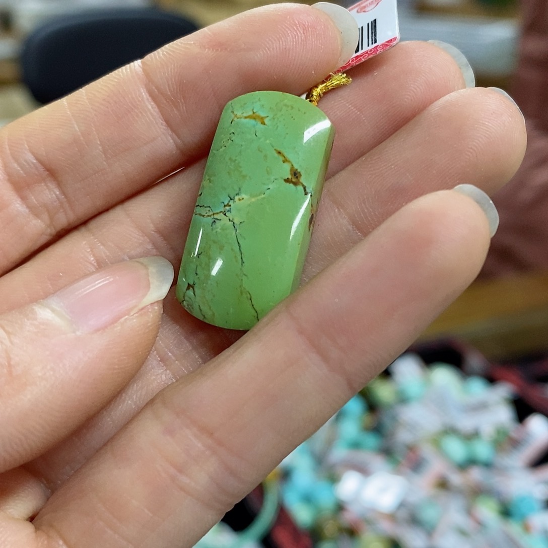 绿松石珠宝奇石未镶嵌