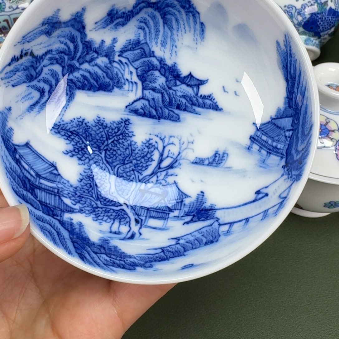 沙沙手工手绘茶具276