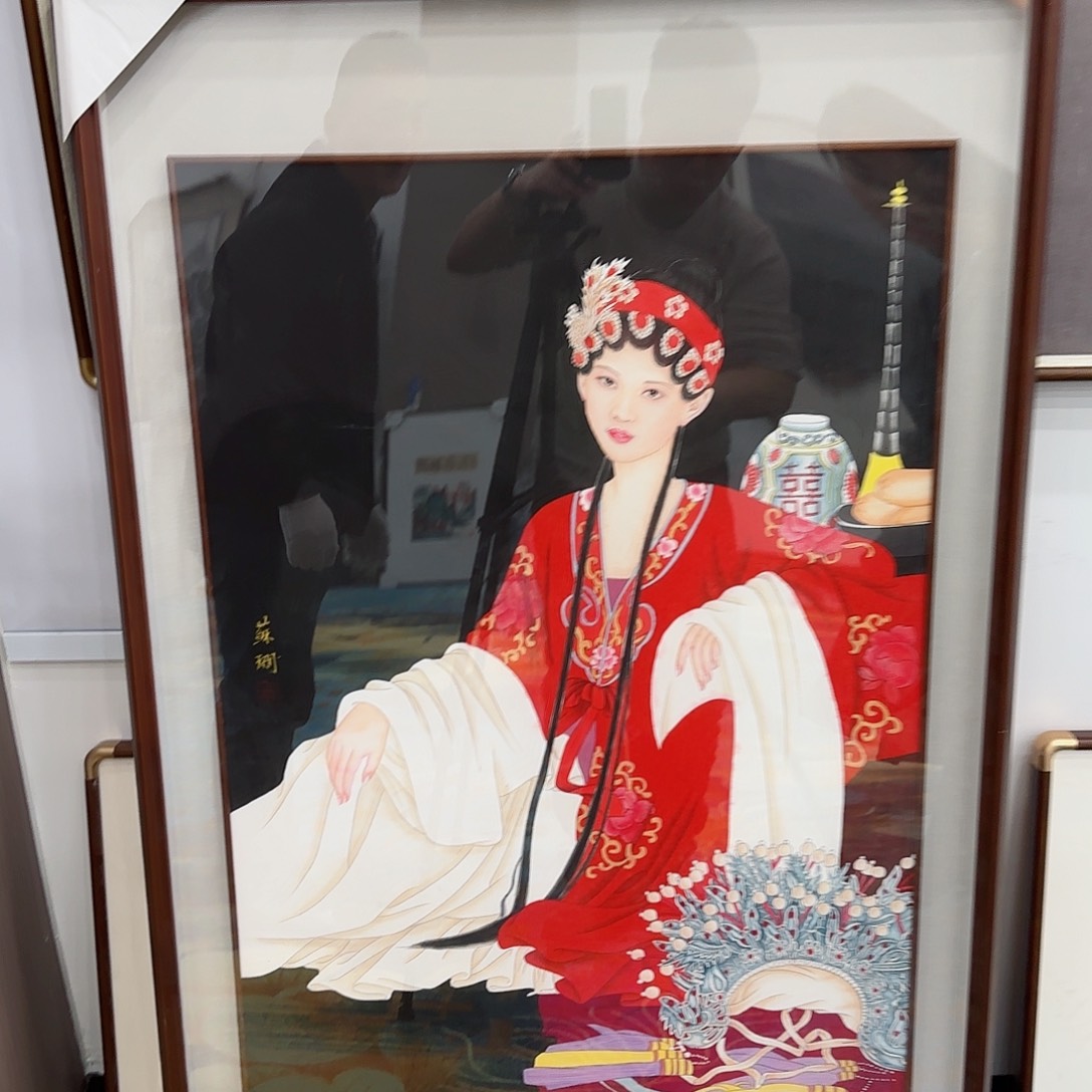 国画艺术家的作品