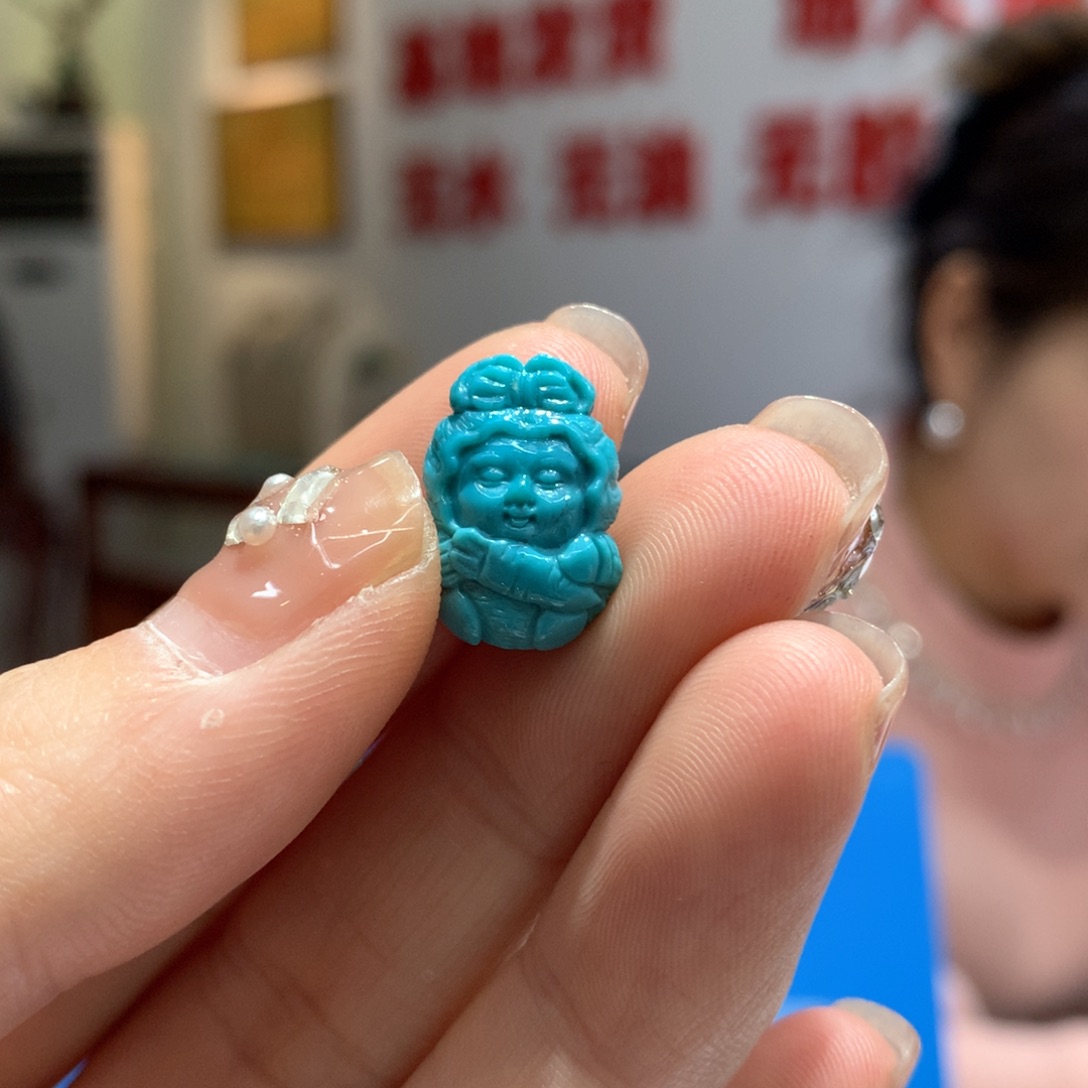 绿松石配饰未镶嵌