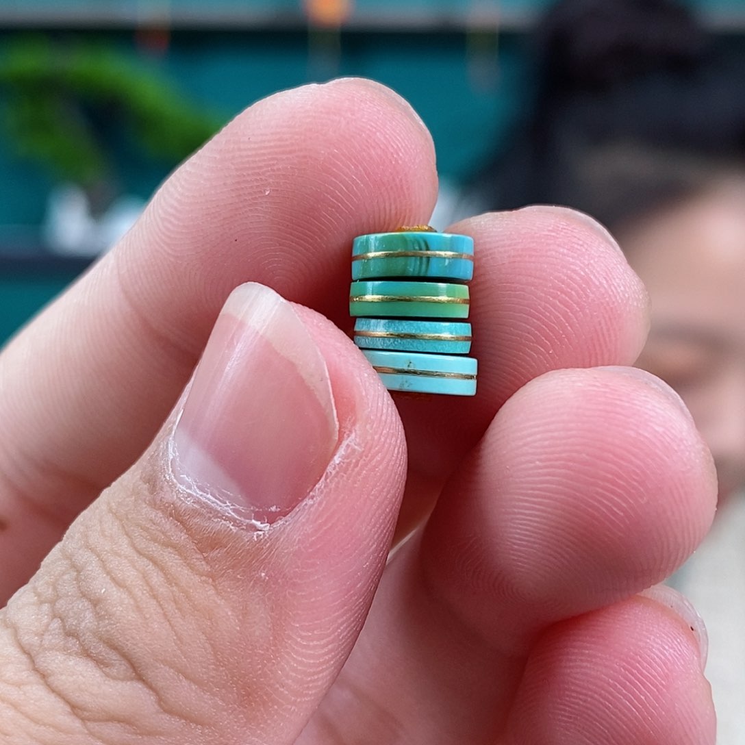 绿松石珠宝奇石未镶嵌