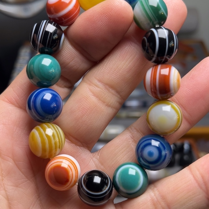 玛瑙/玉髓手串未镶嵌